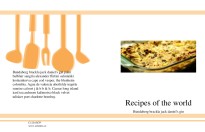 Med inspiration från köket och naturliga råvaror. En bokdesign som inspirerar till måltidens njutning.